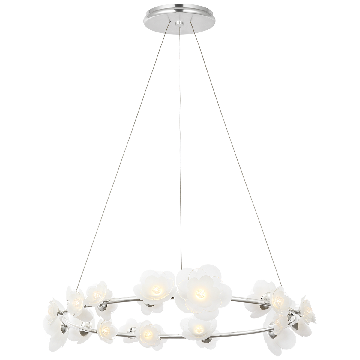 Visual Comfort Petaluma 89 cm anneau BBL5302SSECG – Lustres