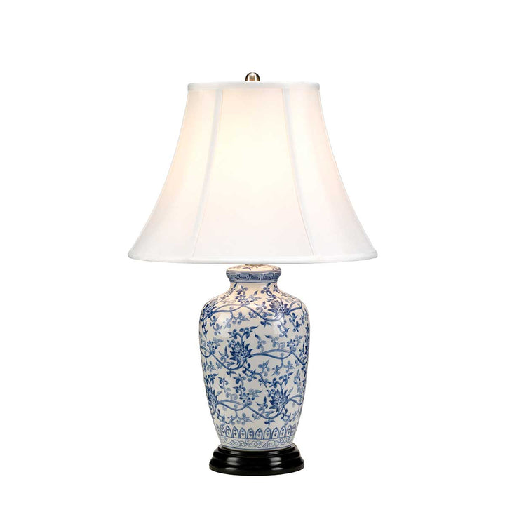 Elstead Lighting Lampe à poser Blue Ginger Jar BLUE-G-JAR-TL