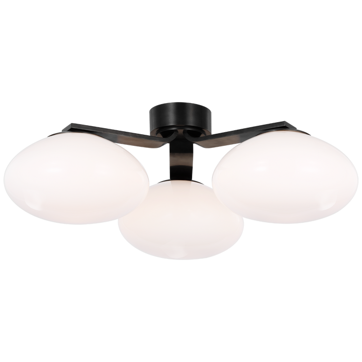 Visual Comfort Marisol très grand modèle 3 lumières VC-CD4015GMWG