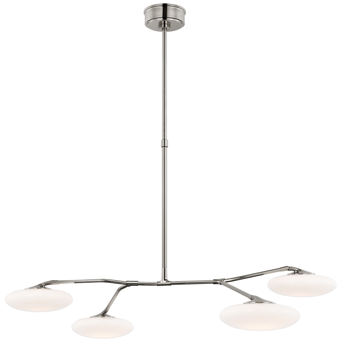Visual Comfort Brindille grand modèle 4 lumières CD5014PNWG – Lustres
