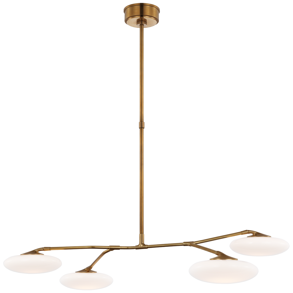 Visual Comfort Brindille grand modèle 4 lumières CD5014SBWG – Lustres