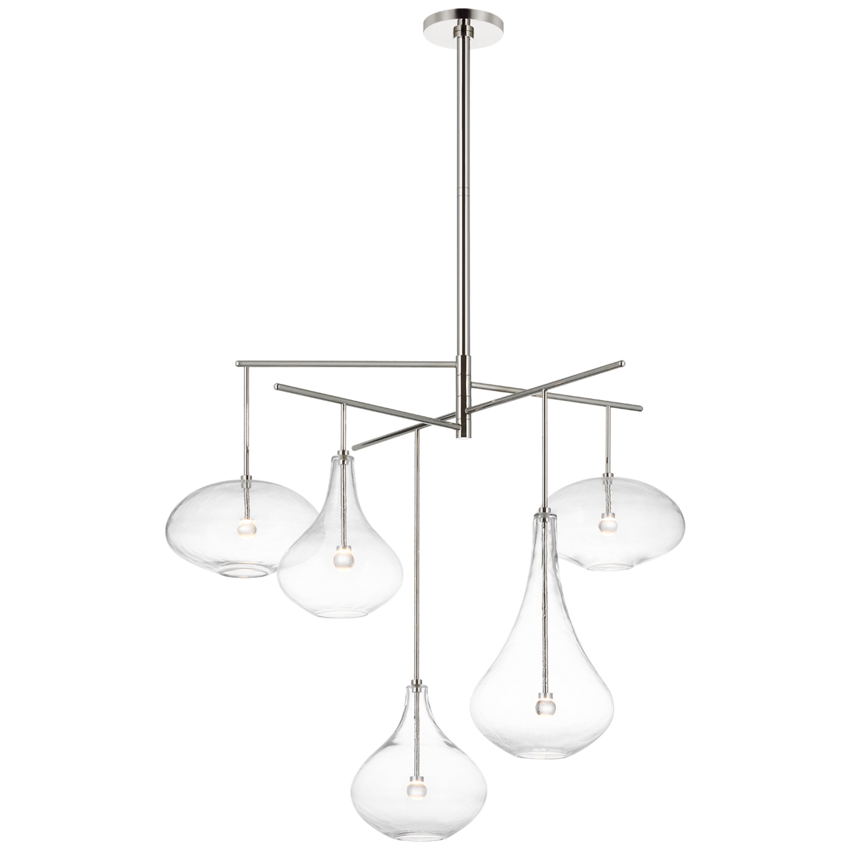 Visual Comfort Lomme très grand modèle CD5025PNCG – Lustres