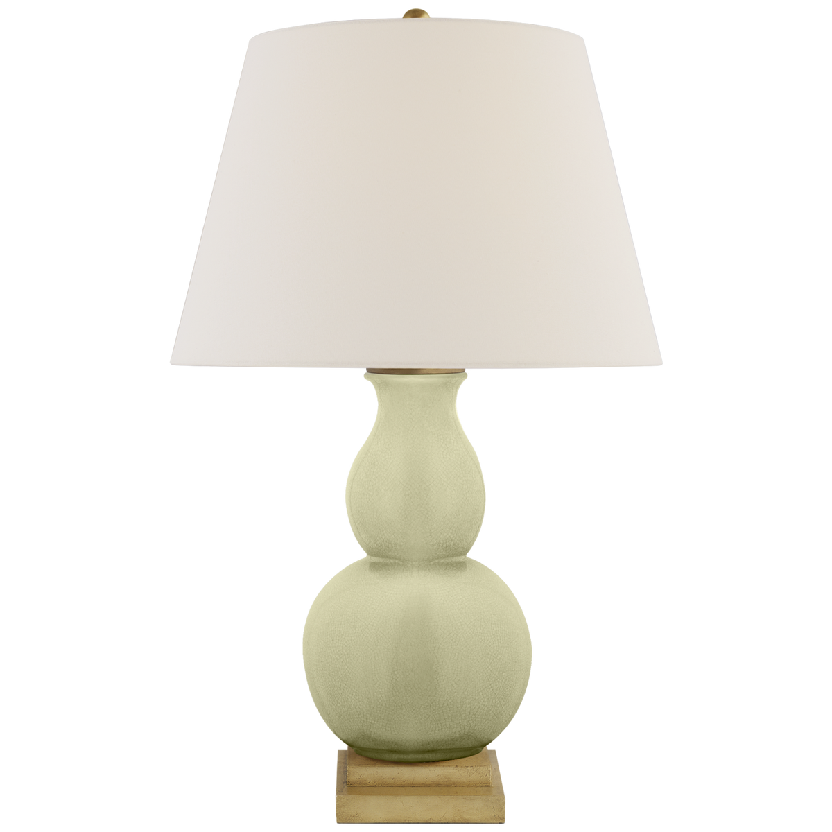 Visual Comfort Gourd Form petit modèle CHA8613CCL – Lampes à poser
