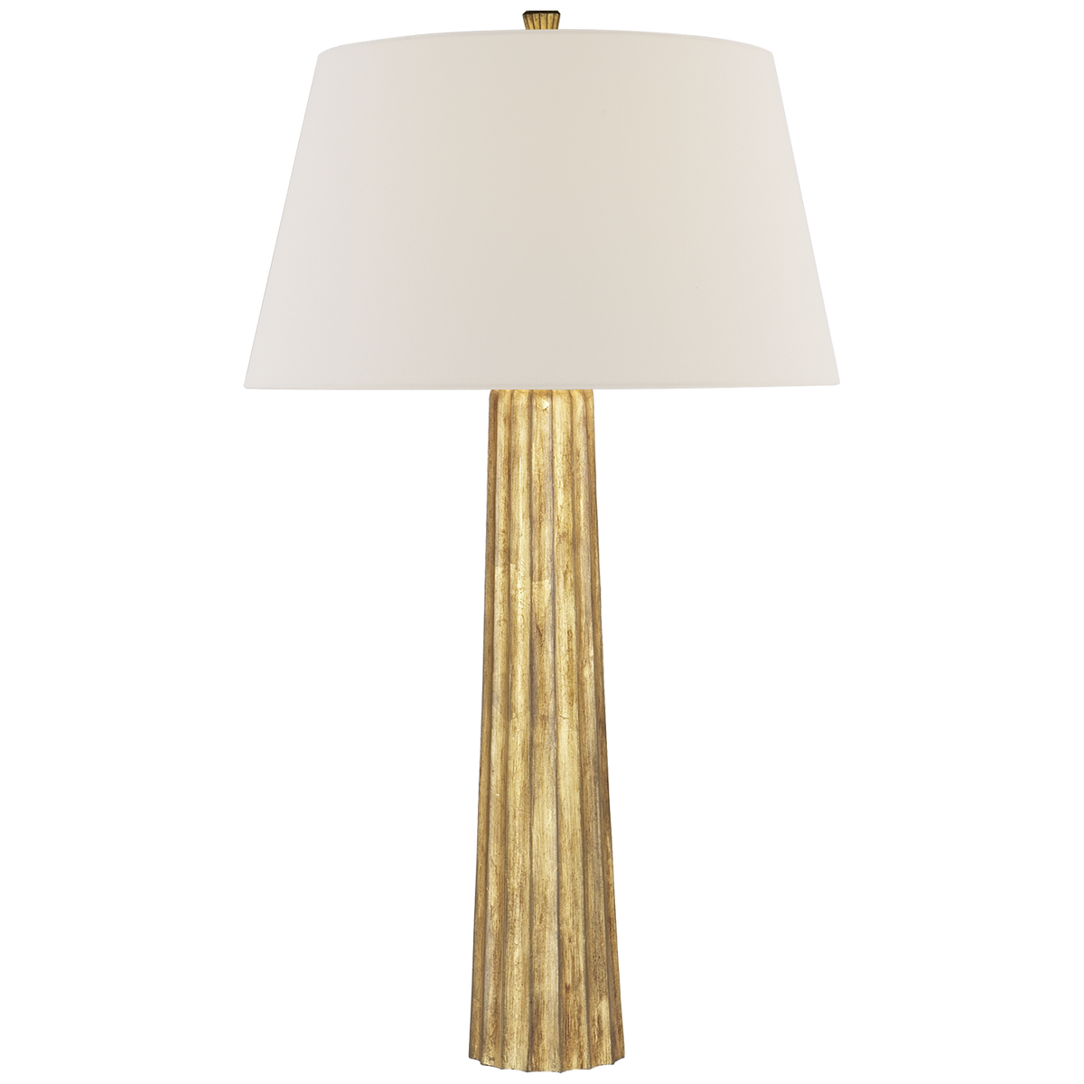 Visual Comfort Fluted Spire grand modèle CHA8906GIL – Lampes à poser