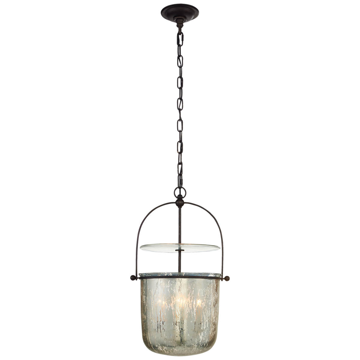 Visual Comfort Lorford petit modèle Smoke Bell CHC2269AIMG – Suspensions
