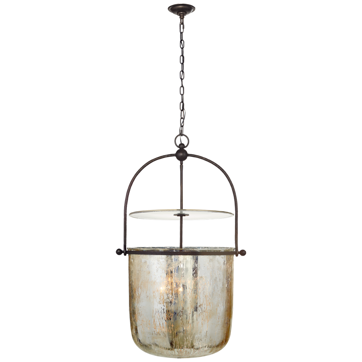 Visual Comfort Lorford grand modèle Smoke Bell CHC2271AIMG – Suspensions