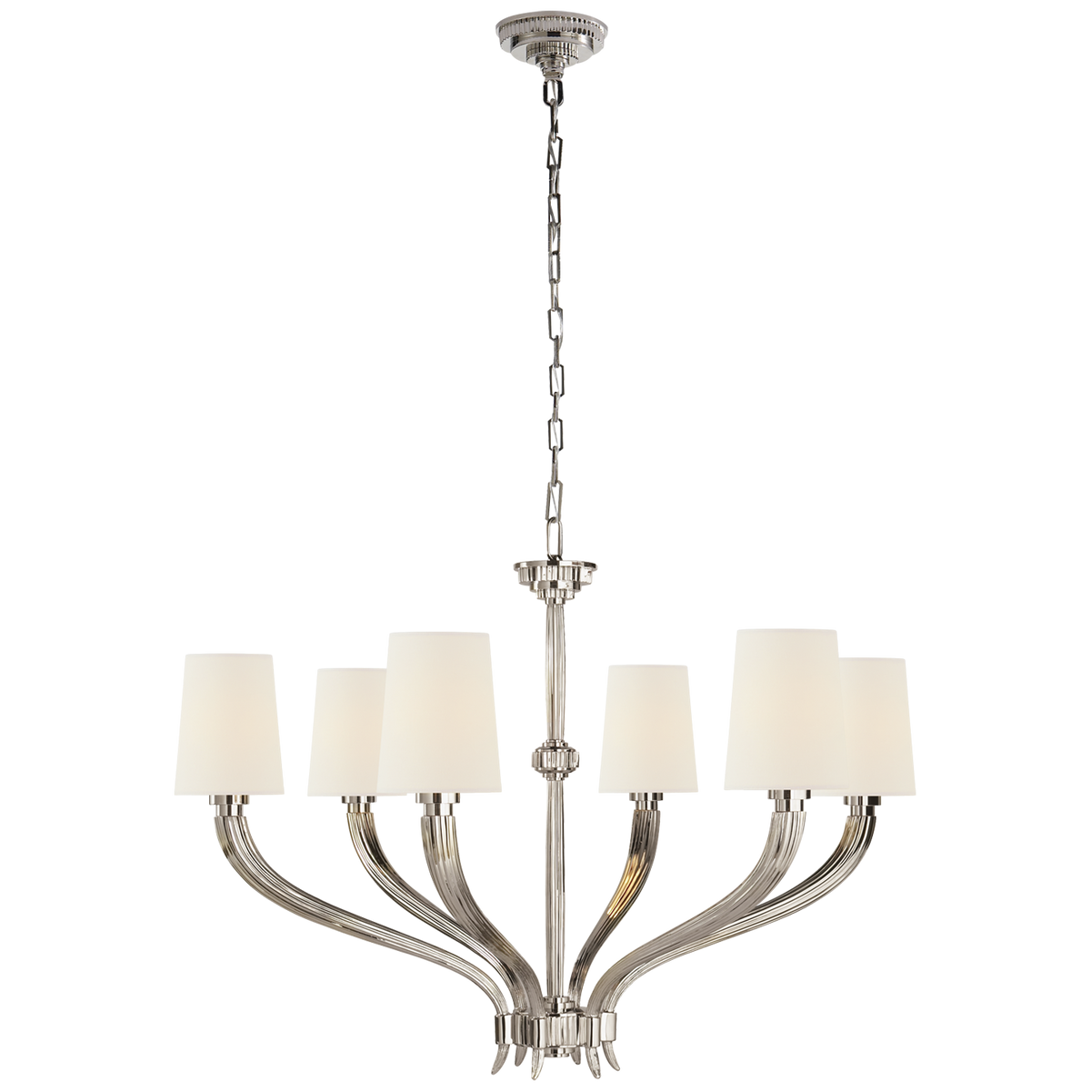Visual Comfort Ruhlmann grand modèle CHC2462PNL – Lustres