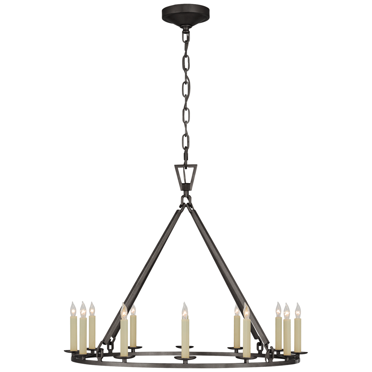 Visual Comfort Darlana modèle moyen 1 lumière anneau CHC5172AI – Lustres