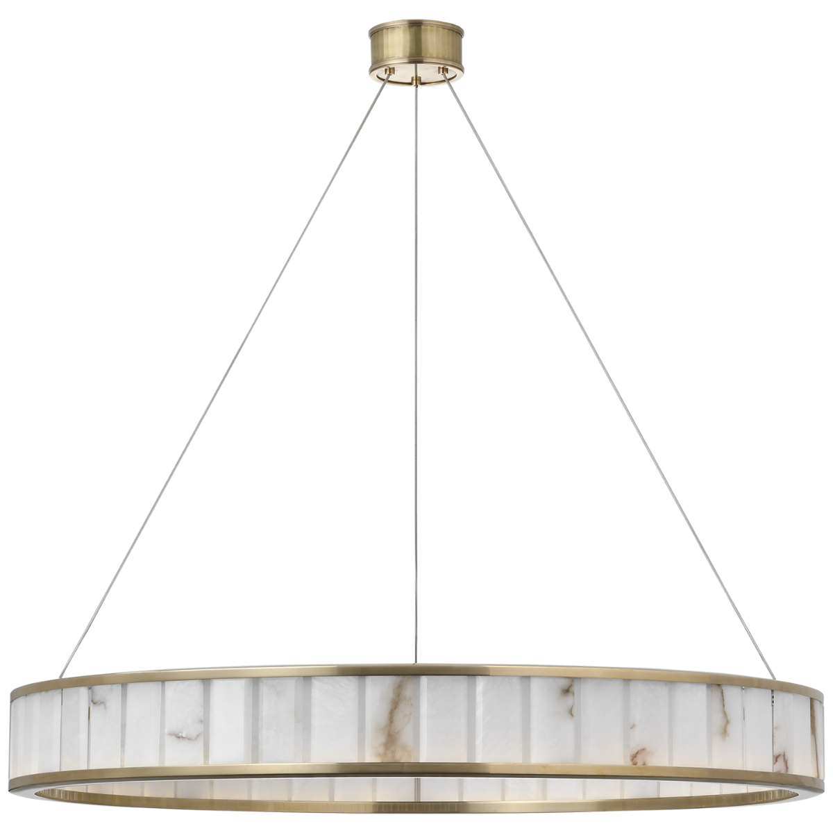 Visual Comfort Iterna 102 cm anneau CHC5801ABALB – Lustres