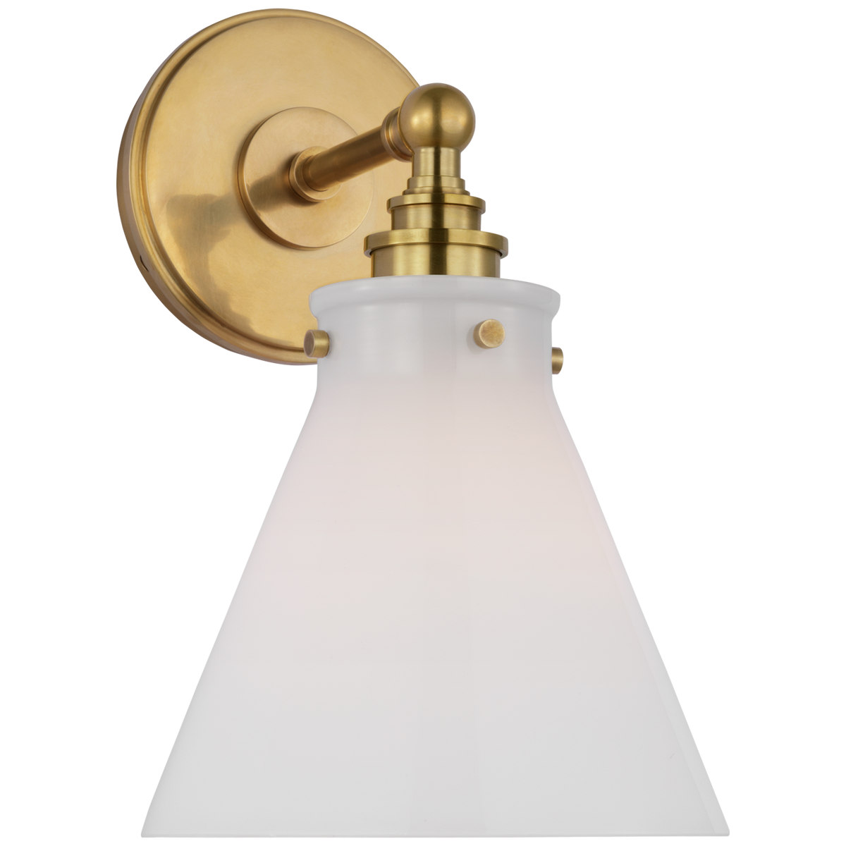Visual Comfort Parkington petit modèle 1 lumière CHD2527ABWG – Salle de bain