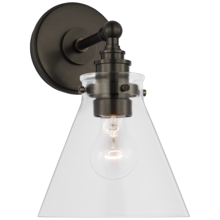 Visual Comfort Parkington petit modèle 1 lumière VC-CHD2527BZCG