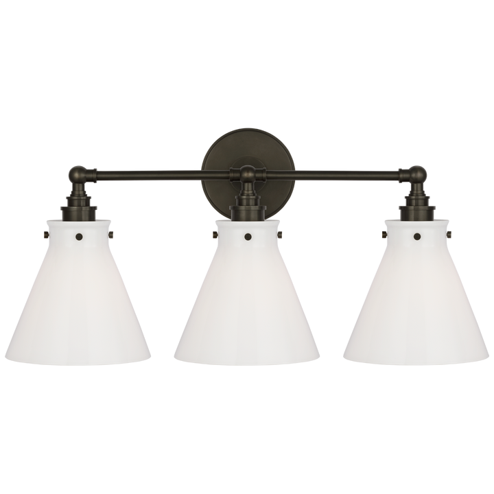 Visual Comfort Parkington 61 cm 3 lumières Bar VC-CHD2529BZWG
