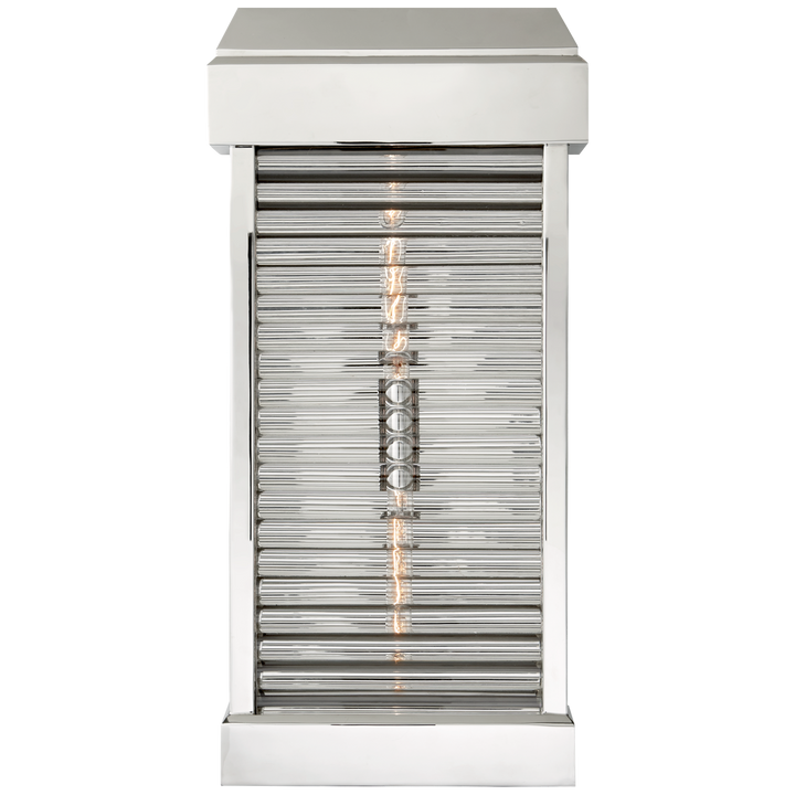 Visual Comfort Dunmore grand modèle Curved Glass Louver VC-CHO2019PNCG