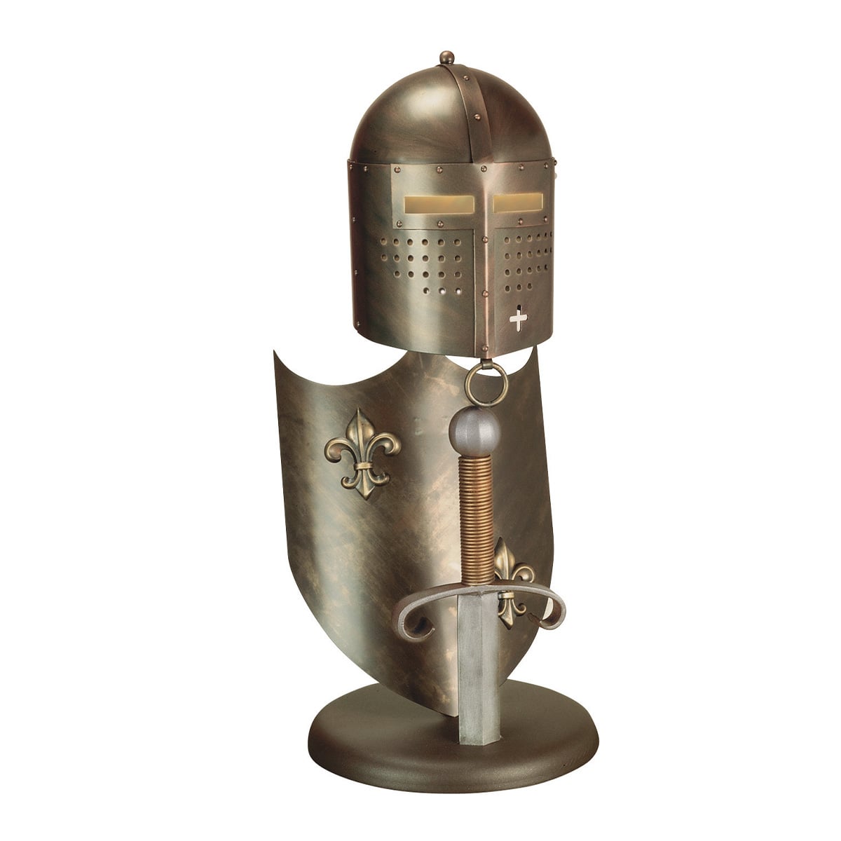Elstead Lighting Lampe à poser Crusader CRUSADER-T-L – Lampes à poser