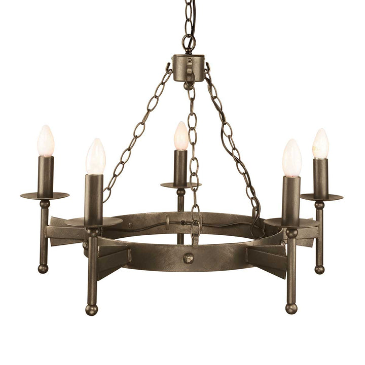 Elstead Lighting Lustre Cromwell 5 lumières CW5-OLD-BRZ
