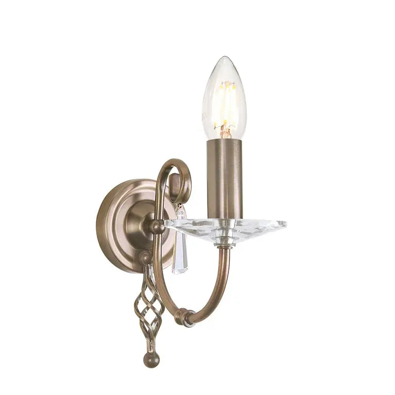 Elstead Lighting Applique Aegean · Laiton vieilli AG1-AGED-BRASS – Appliques murales