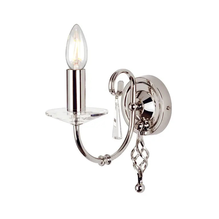 Elstead Lighting Applique Aegean · Nickel poli AG1-POL-NICKEL – Appliques murales