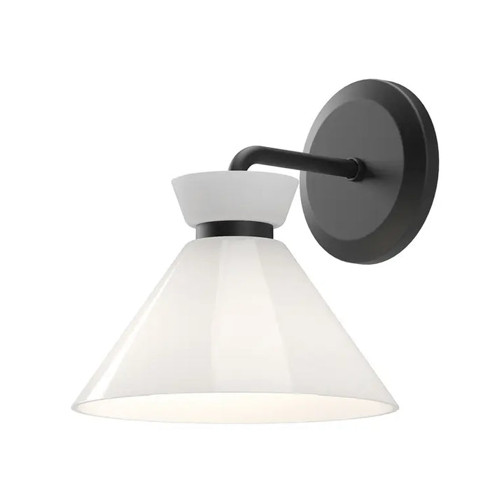 Elstead Lighting Applique Halston · Noir mat ALM-HALSTON-1WB-BK