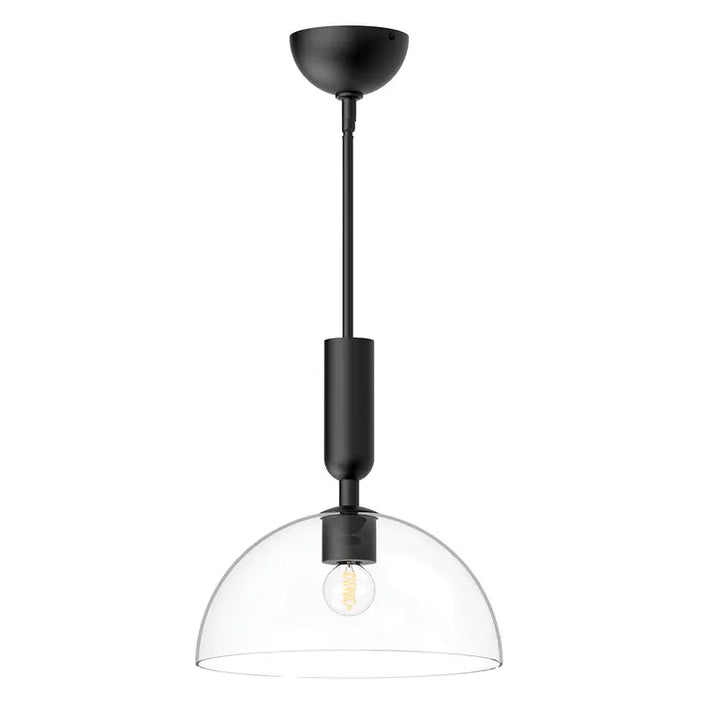 Elstead Lighting Suspension Jude · Noir mat ALM-JUDE-P-MB-CL