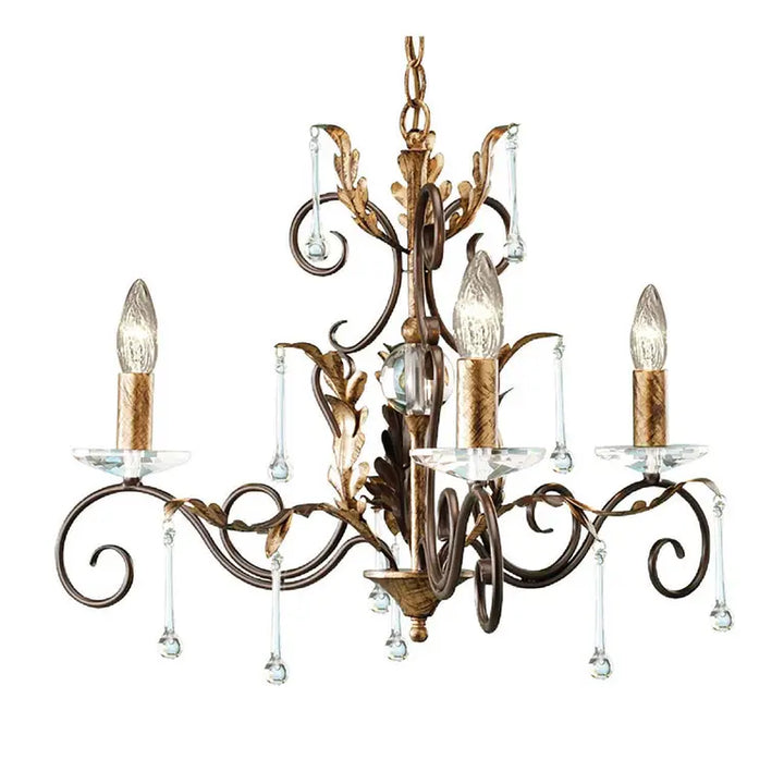 Elstead Lighting Lustre Amarilli 3 lumières AML3-BRONZE