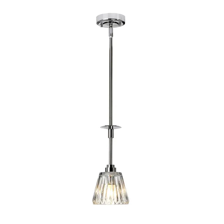 Elstead Lighting Suspension de salle de bain Agatha BATH-AGATHA1P-PC