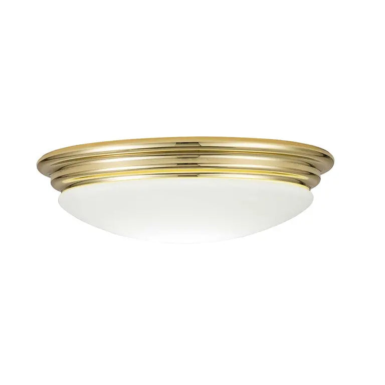 Elstead Lighting Plafonnier de salle de bain Brompton · Laiton poli BATH-BROMPTON-F-PB – Salle de bain