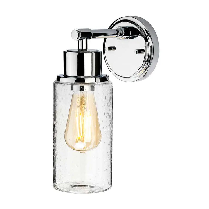 Elstead Lighting Applique de salle de bain Morvah · Chrome poli BATH-MORVAH1-PC