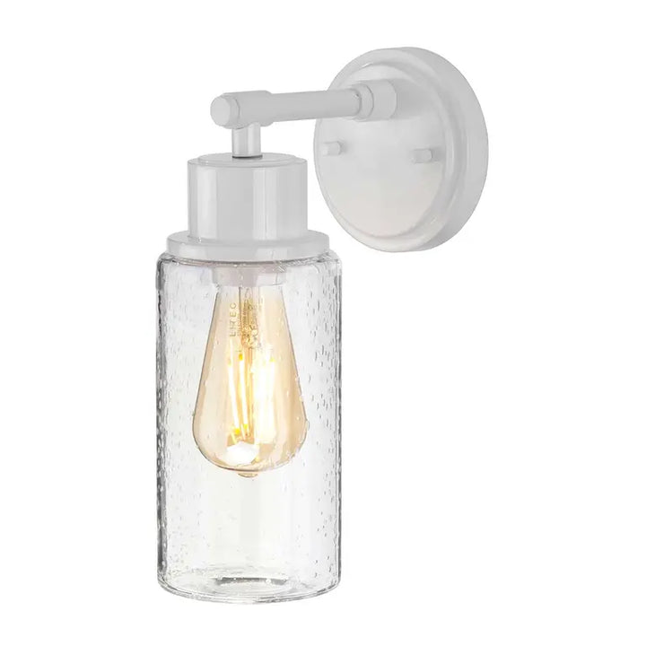 Elstead Lighting Applique de salle de bain Morvah · Blanc BATH-MORVAH1-W