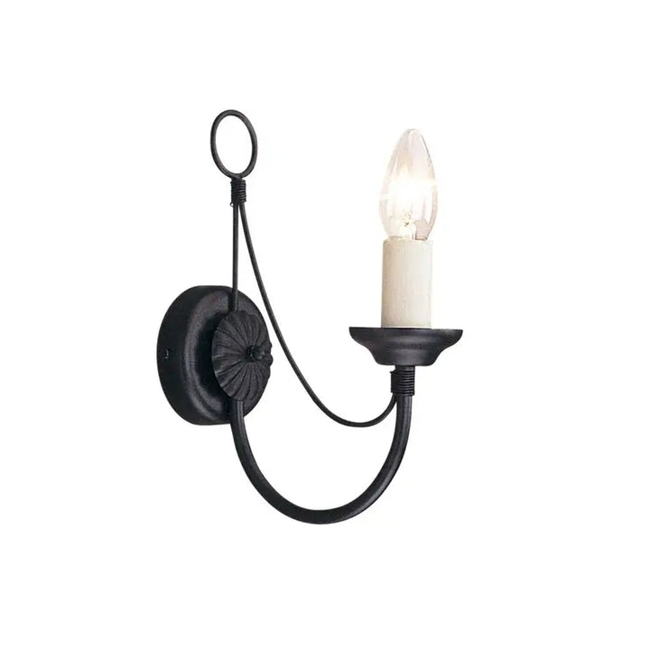 Elstead Lighting Applique Carisbrooke CB1-BLACK