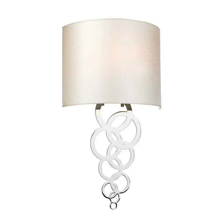 Elstead Lighting Applique Curtis · Chrome poli CURTIS-MEDIUM-PC – Appliques murales