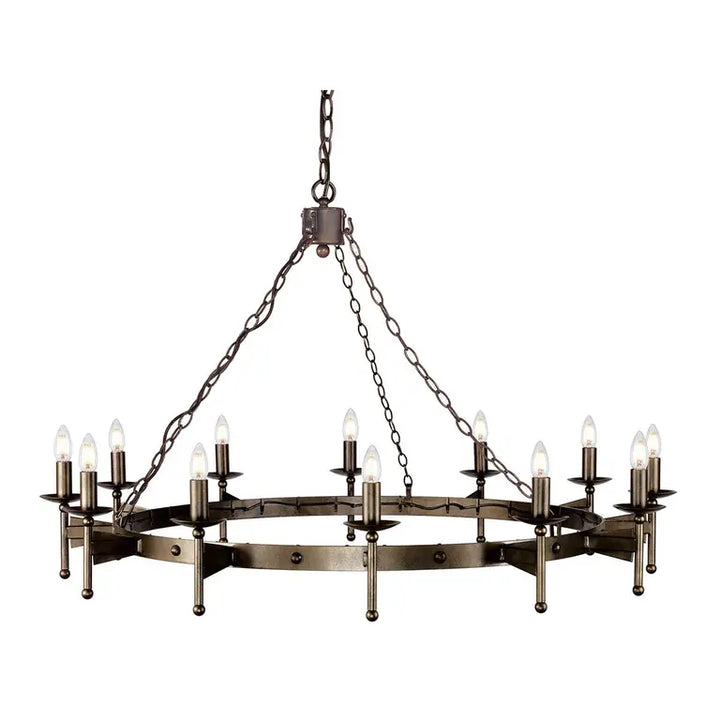 Elstead Lighting Lustre Cromwell 12 lumières CW12-OLD-BRZ