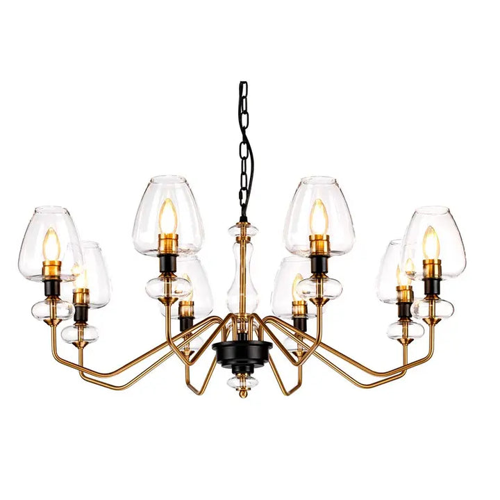 Elstead Lighting Lustre Armand 8 lumières DL-ARMAND8-AB