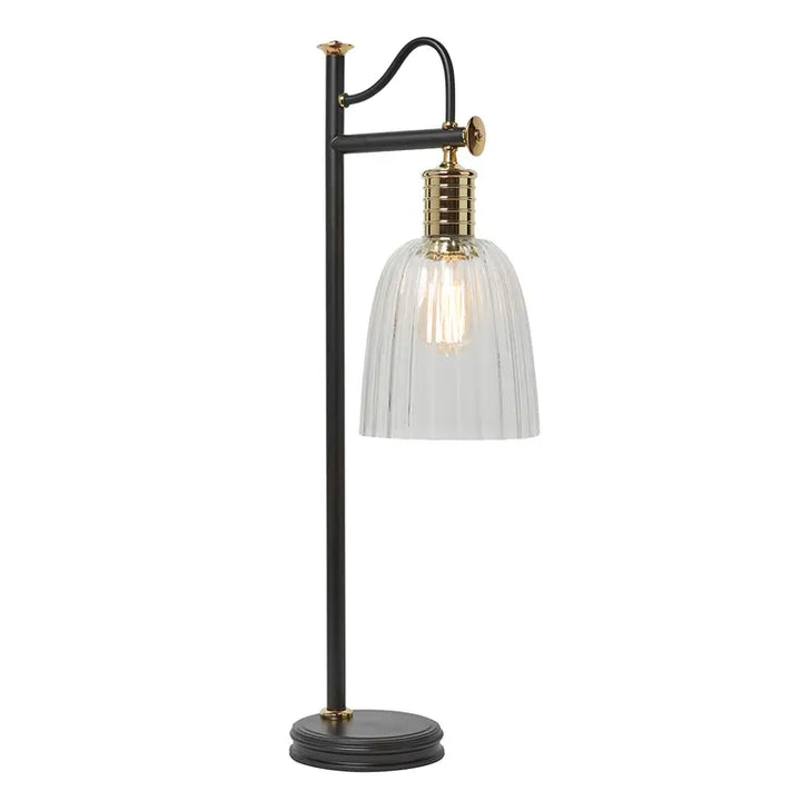 Elstead Lighting Lampe à poser Douille · Noir · Laiton poli DOUILLE-TL-BPB
