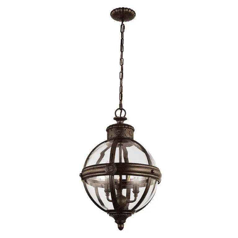 Elstead Lighting Lustre Adams 3 lumières · Bronze FE-ADAMS-3P-BRZ – Lustres