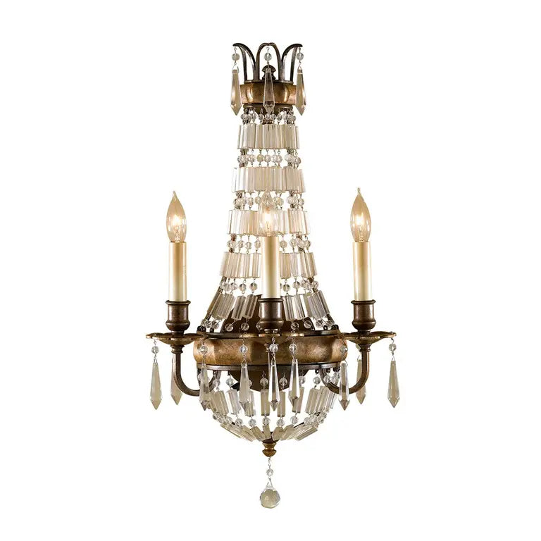 Elstead Lighting Applique Bellini 3 lumières FE-BELLINI-W3 – Appliques murales