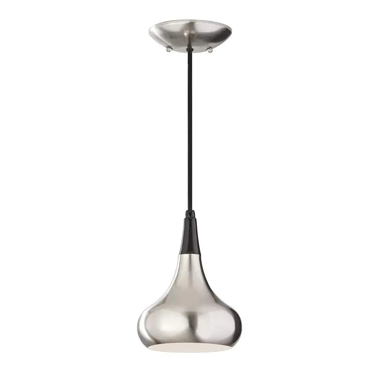 Elstead Lighting Suspension Beso · Acier brossé · Ø 17.9 cm FE-BESO-P-S-BS – Suspensions