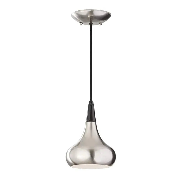 Elstead Lighting Suspension Beso · Acier brossé · Ø 17.9 cm FE-BESO-P-S-BS