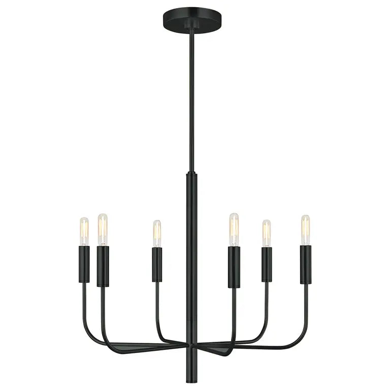 Elstead Lighting Lustre BRIANNA 6 lumières FE-BRIANNA6-BK – Lustres