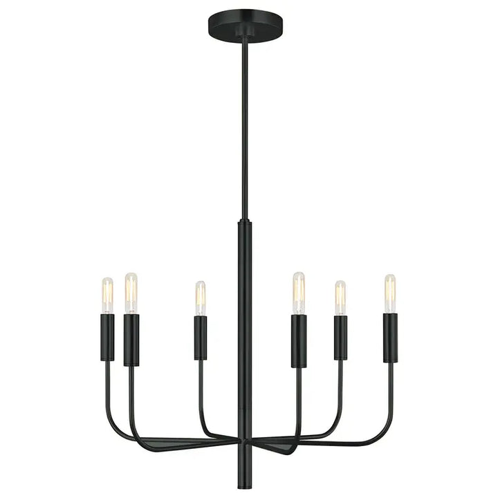Elstead Lighting Lustre BRIANNA 6 lumières FE-BRIANNA6-BK