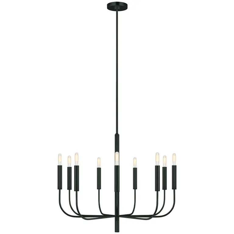 Elstead Lighting Lustre BRIANNA 9 lumières FE-BRIANNA9-BK – Lustres