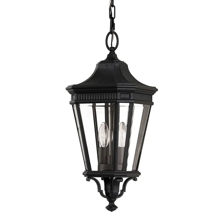 Elstead Lighting Suspension Cotswold Lane 2 lumières FE-COTSLN8-M-BK – Suspensions