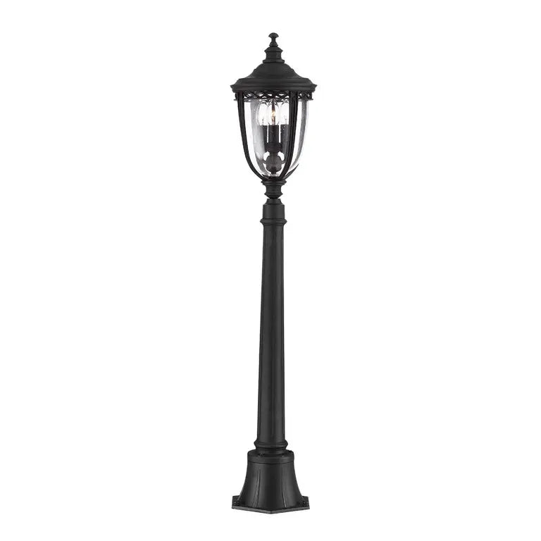 Elstead Lighting Lampadaire English Bridle 3 lumières · Noir · Ø 21.6 cm FE-EB4-M-BLK – Lampadaires