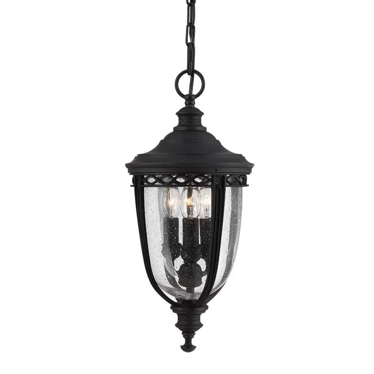 Elstead Lighting Suspension English Bridle 3 lumières · Noir · Ø 21.6 cm FE-EB8-M-BLK – Suspensions