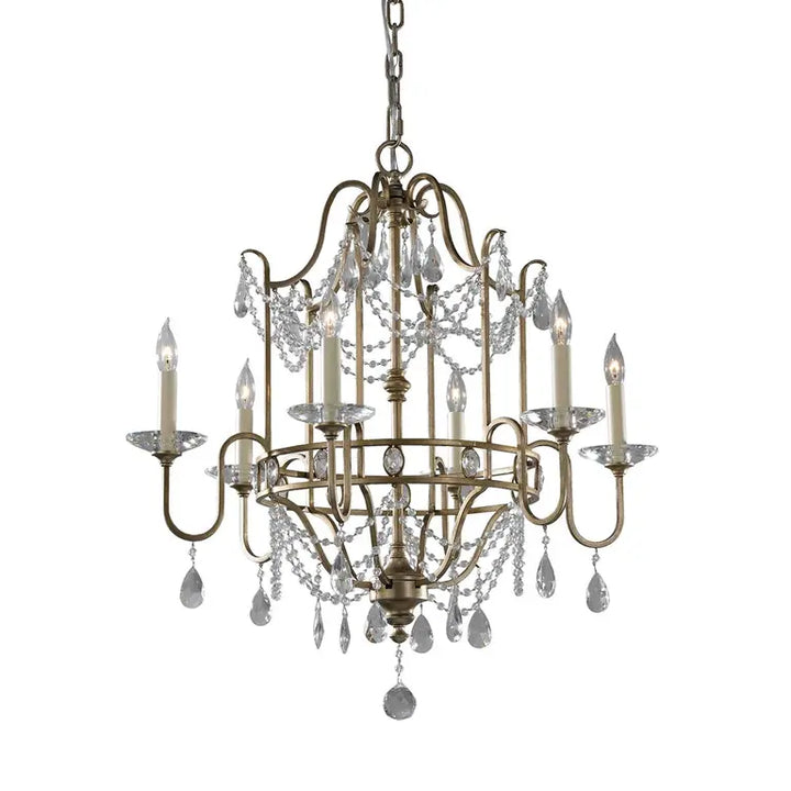 Elstead Lighting Lustre Gianna 6 lumières FE-GIANNA6