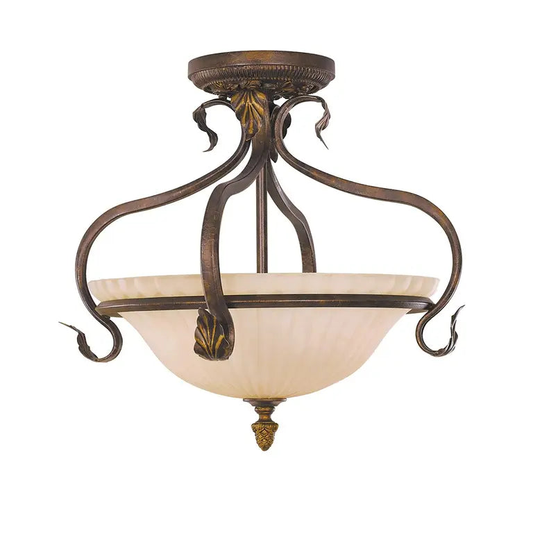 Elstead Lighting Plafonnier Sonoma Valley 3 lumières FE-SONOMAVALLEY-SF – Plafonniers