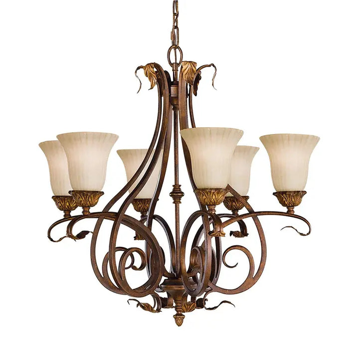 Elstead Lighting Lustre Sonoma Valley 6 lumières FE-SONOMAVALLEY6