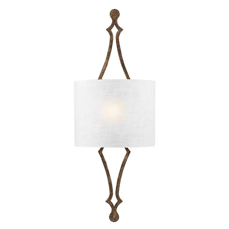 Elstead Lighting Applique Tilling · Or vieilli FE-TILLING1-DSGL – Appliques murales