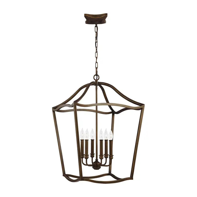 Elstead Lighting Suspension Yarmouth 6 lumières FE-YARMOUTH-6P – Suspensions