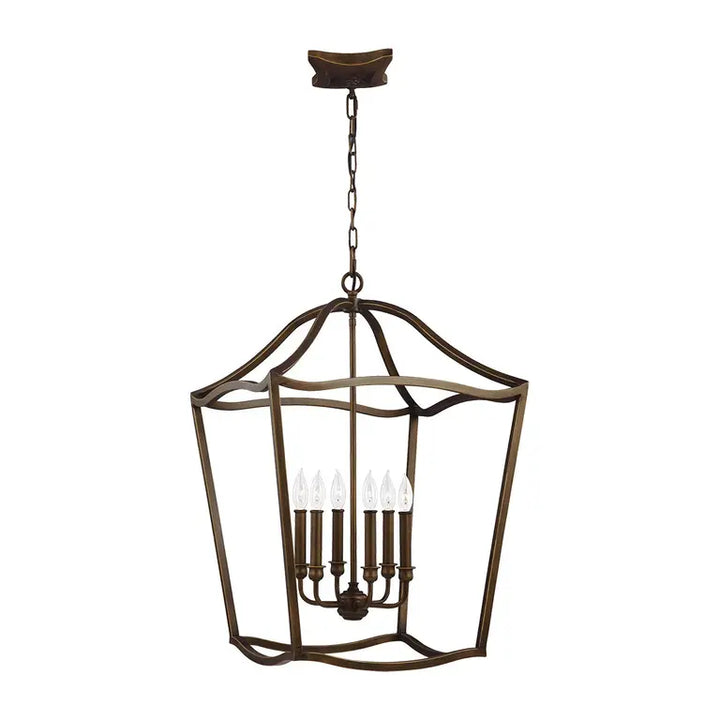 Elstead Lighting Suspension Yarmouth 6 lumières FE-YARMOUTH-6P