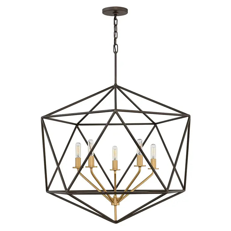 Hinkley · Elstead Suspension Astrid 5 lumières HK-ASTRID-5P – Suspensions